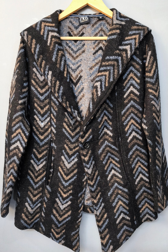 پانچو پشمی فری سایز و اسپرت