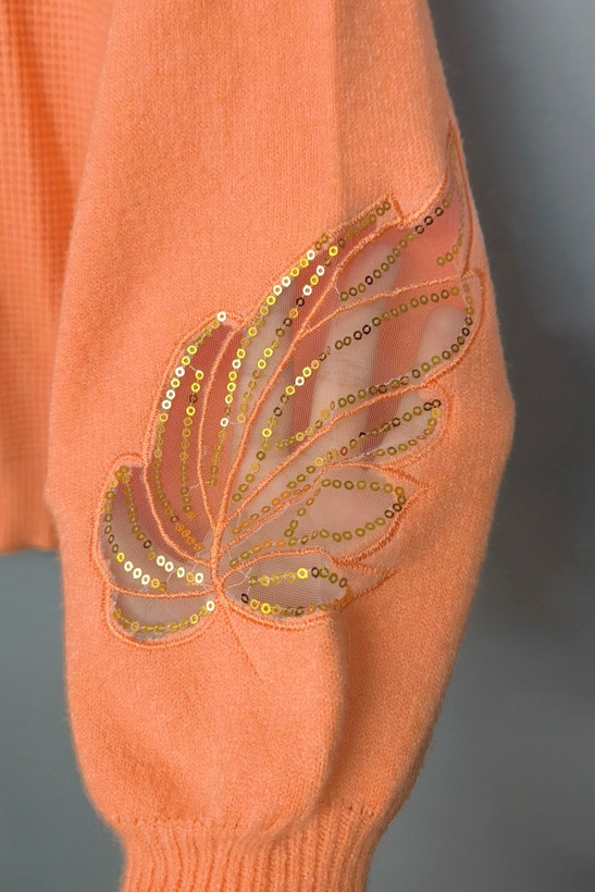 بافت زنانه فری سایز با کمی موهر