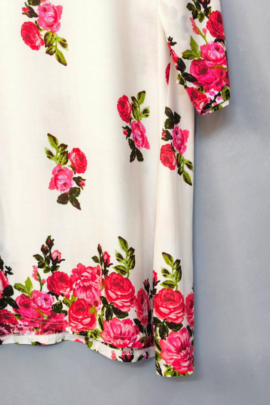 جزئیات پارچه و دوخت تونیک زنانه مهسا