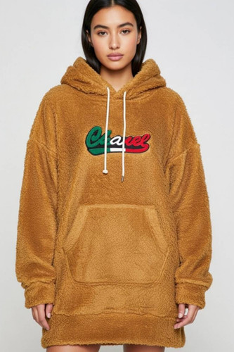 هودی زنانه فری سایز با قابلیت کشسانی