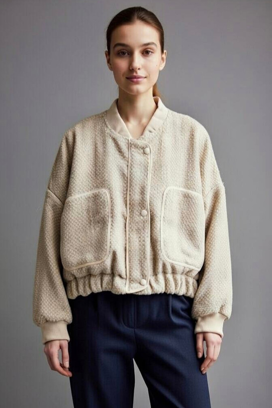 بامبر جکت گرم فری سایز