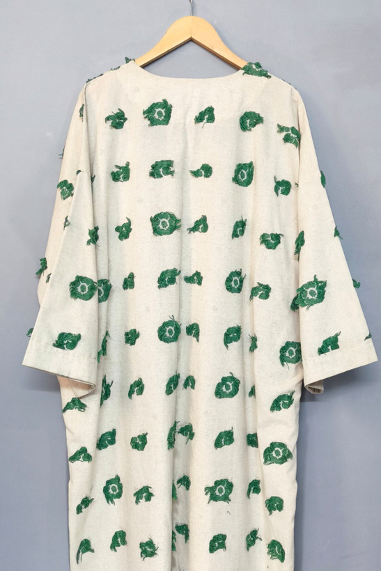 نمای پشت کفتان بلند زنانه مدل ۱۰۶۶