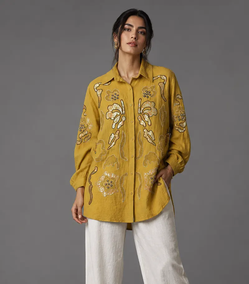 شومیز مجلسی وارداتی زنانه غزاله مدل ۱۳۰۴