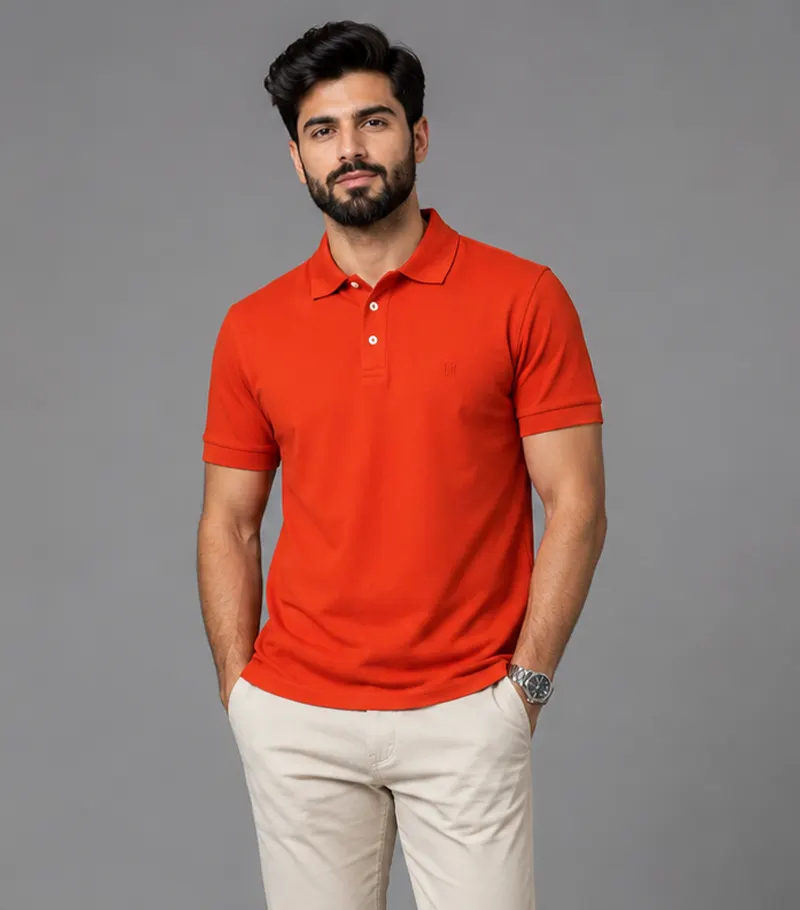 تیشرت جودون یقه دار ماکان مدل ۱۰۵۰